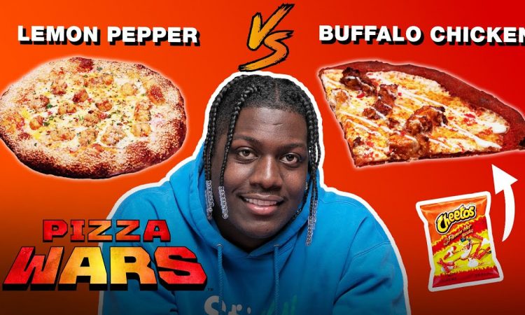 Lil Yachty Pizza Battle: Lemon Pepper Chicken vs Flamin' Hot Cheetos! | Pizza Wars
