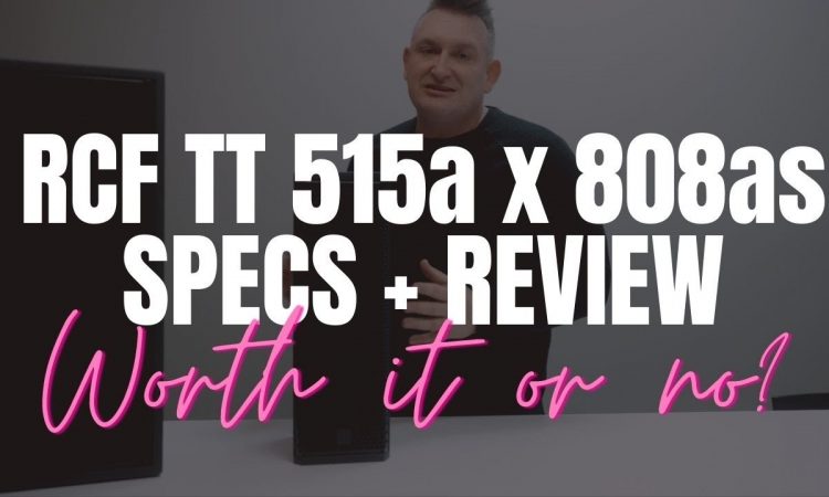 RCF TT 515a x 808as Review  | Jason Jani