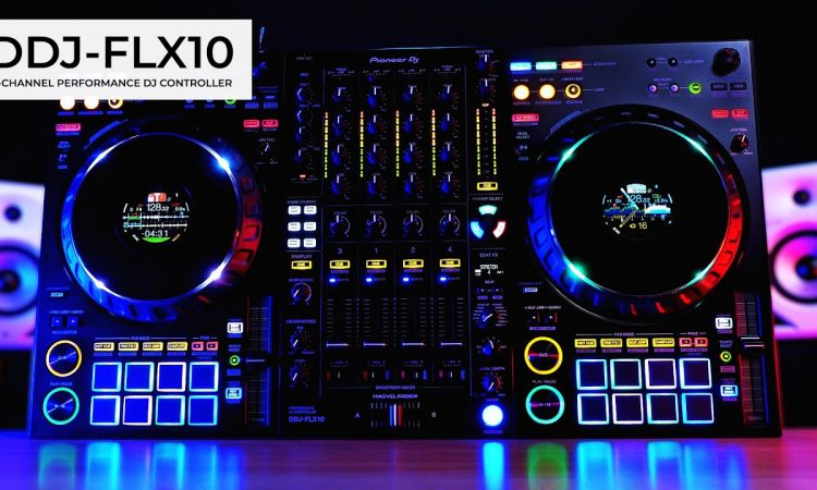DDJ-FLX10 4-channel performance DJ controller