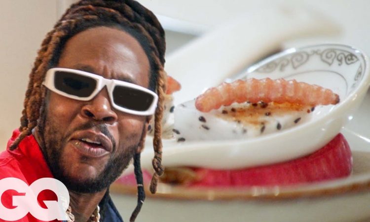 2 Chainz Eats Edible Bugs with His Kids | Most Expensivest | GQ