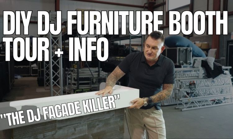 I DESIGNED AND MADE THIS DJ FURNITURE BOOTH | JASON JANI