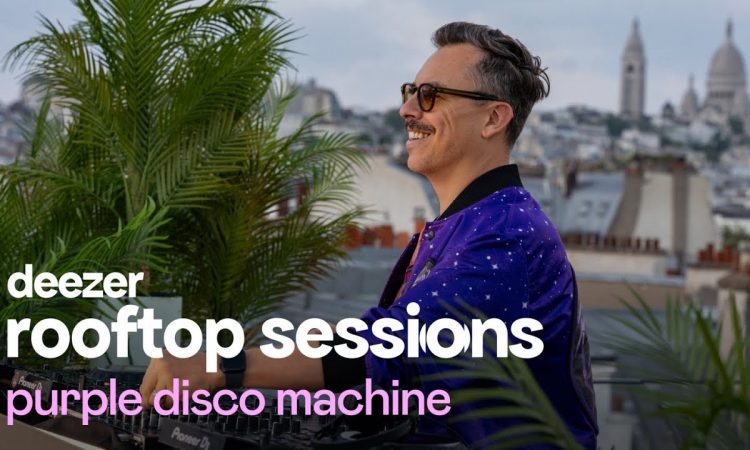 Deezer Rooftop Sessions, Paris | Purple Disco Machine