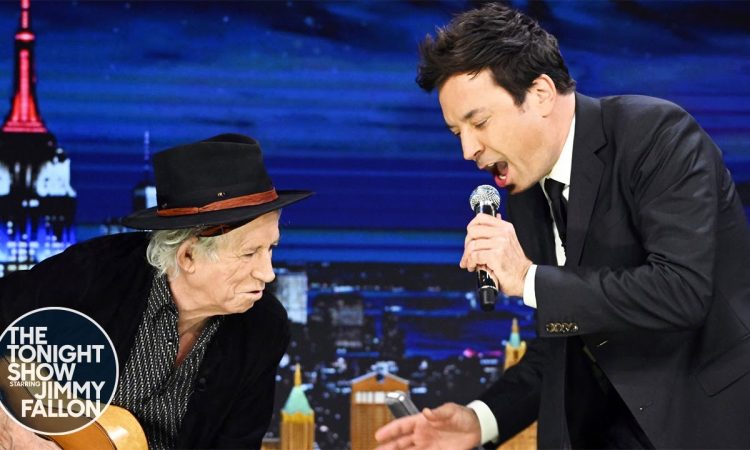 Keith Richards Shows His Guitar Skills by Playing Rolling Stones Hits | The Tonight Show