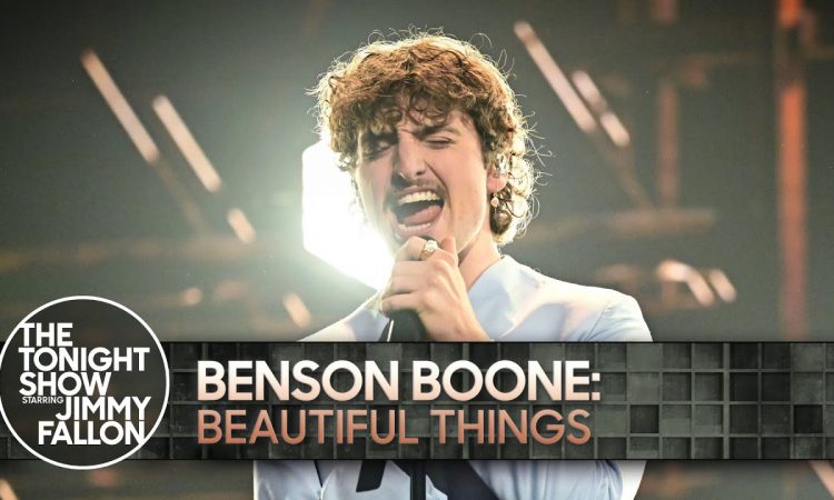 Benson Boone: Beautiful Things | The Tonight Show Starring Jimmy Fallon