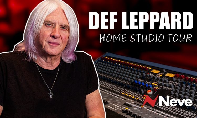 Def Leppard's Joe Elliott Takes You Inside His Home Studio