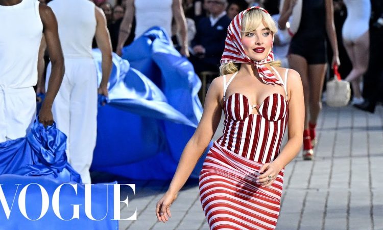 Sabrina Carpenter Makes a Splash at Vogue World: Paris