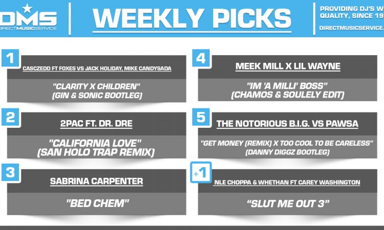 DMS TOP 5 PICKS OF THE WEEK 9-23-2024