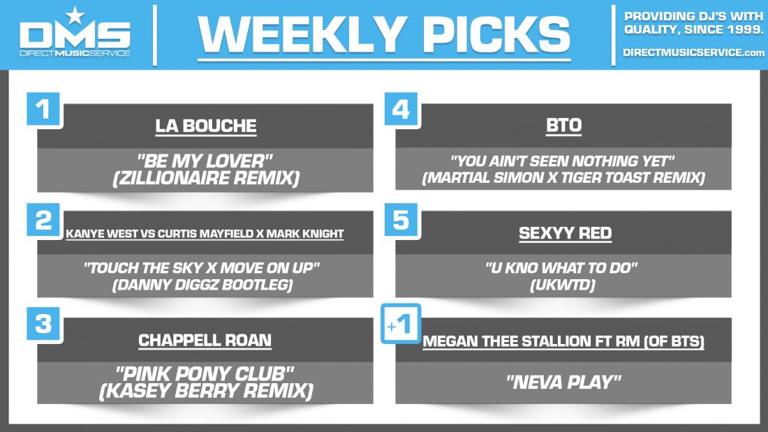 DMS TOP 5 PICKS OF THE WEEK 9-9-2024