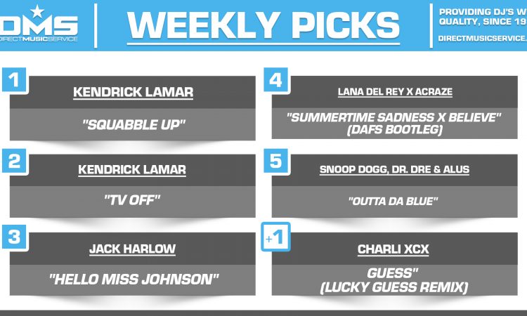 DMS TOP 5 PICKS OF THE WEEK 11-24-2024