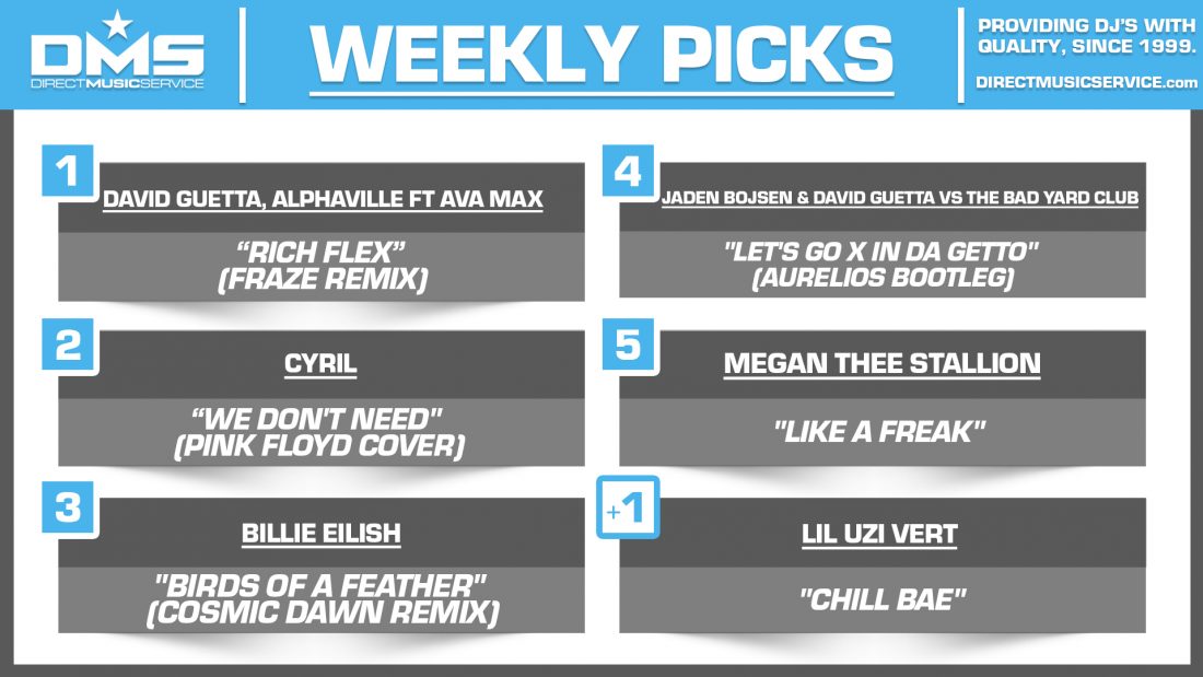 DMS TOP 5 PICKS OF THE WEEK 11-4-2024