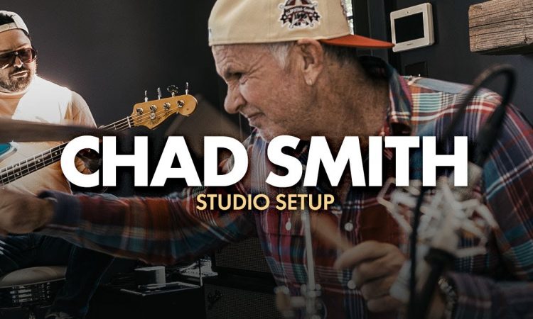 Behind The Scenes | Home Studio Setup With Chad Smith From Red Hot Chili Peppers & Warm Audio