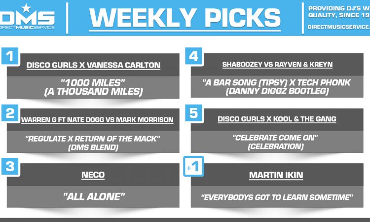 DMS TOP 5 PICKS OF THE WEEK 12-23-2024