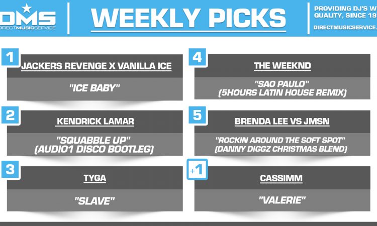 DMS TOP 5 PICKS OF THE WEEK 12-9-2024