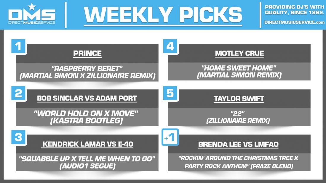 DMS TOP 5 PICKS OF THE WEEK 12-16-2024