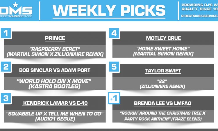 DMS TOP 5 PICKS OF THE WEEK 12-16-2024