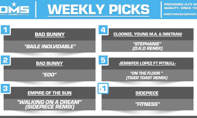 DMS TOP 5 PICKS OF THE WEEK 1-20-2025