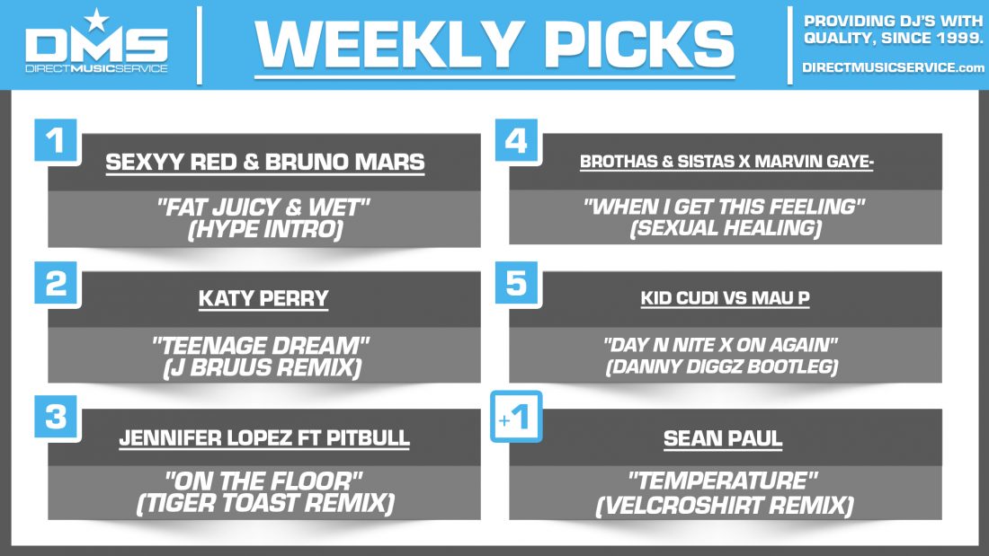 DMS TOP 5 PICKS OF THE WEEK 1-27-2025