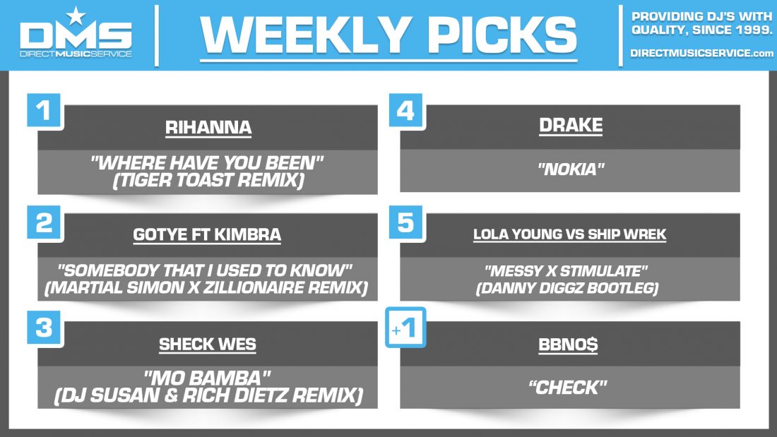 DMS TOP 5 PICKS OF THE WEEK 2-17-2025