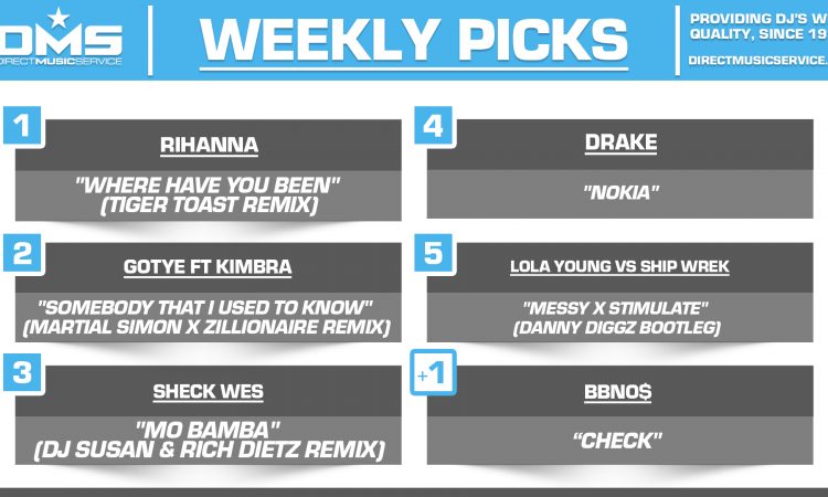 DMS TOP 5 PICKS OF THE WEEK 2-17-2025