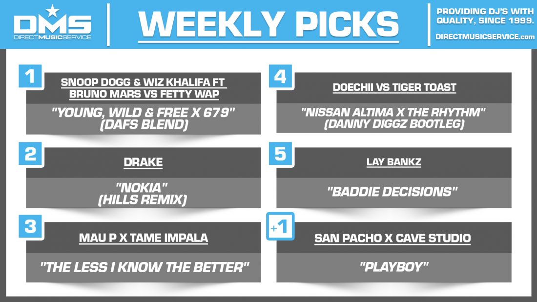 DMS TOP 5 PICKS OF THE WEEK 3-3-2025