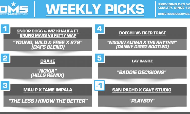 DMS TOP 5 PICKS OF THE WEEK 3-3-2025