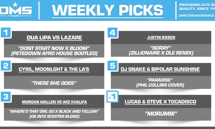 DMS TOP 5 PICKS OF THE WEEK 5-19-2025