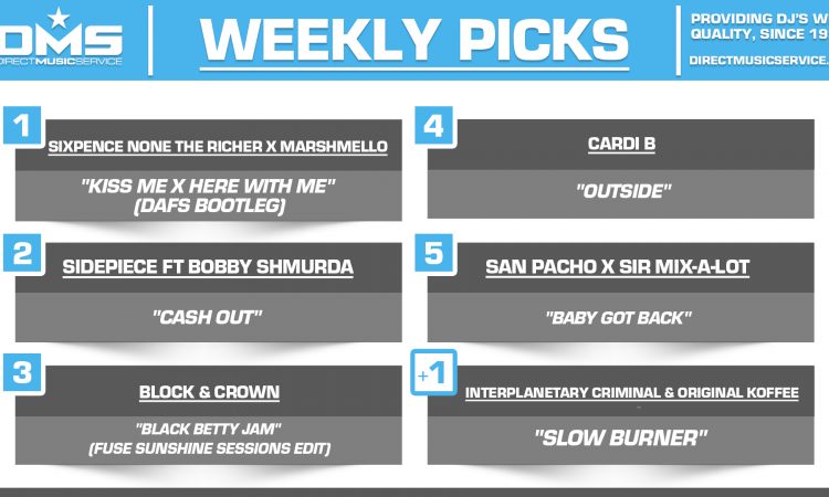 DMS TOP 5 PICKS OF THE WEEK 6-23-2025