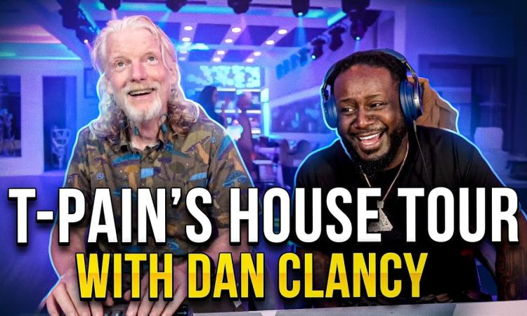 Twitch CEO Dan Clancy can't believe T-Pain's INSANE house