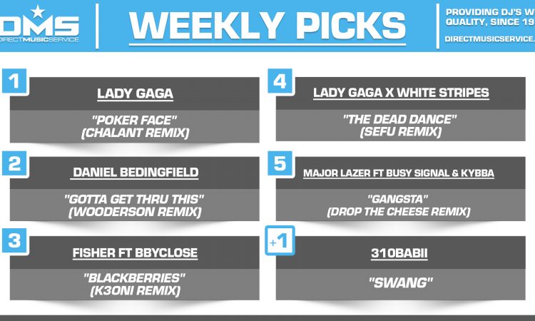 DMS TOP 5 PICKS OF THE WEEK 9-15-2025