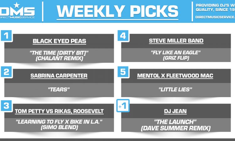 DMS TOP 5 PICKS OF THE WEEK 9-1-2025