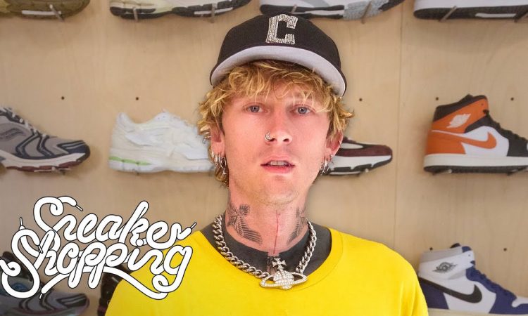 MGK Goes Sneaker Shopping With Complex