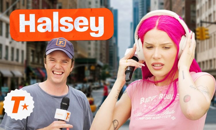 Testing Halsey's Music Knowledge | Track Star*