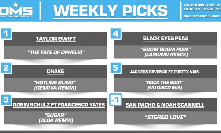 DMS TOP 5 PICKS OF THE WEEK 10-6-2025