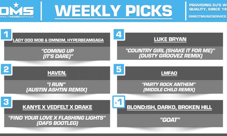 DMS TOP 5 PICKS OF THE WEEK 11-17-2025