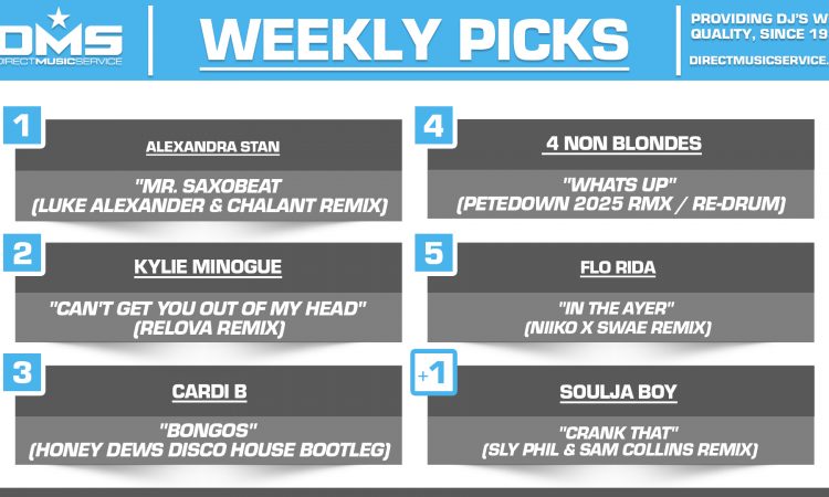 DMS TOP 5 PICKS OF THE WEEK 11-24-2025