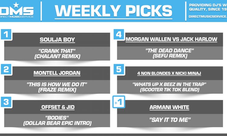 DMS TOP 5 PICKS OF THE WEEK 11-3-2025