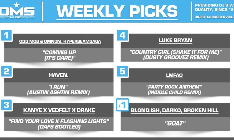 DMS TOP 5 PICKS OF THE WEEK 11-17-2025