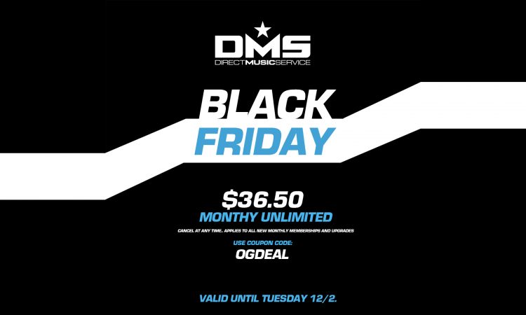 DMS BLACK FRIDAY SALE!