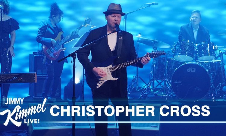 Christopher Cross performs the song Sailing on Jimmy Kimmel Live.
