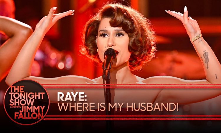 RAYE: WHERE IS MY HUSBAND! | The Tonight Show Starring Jimmy Fallon