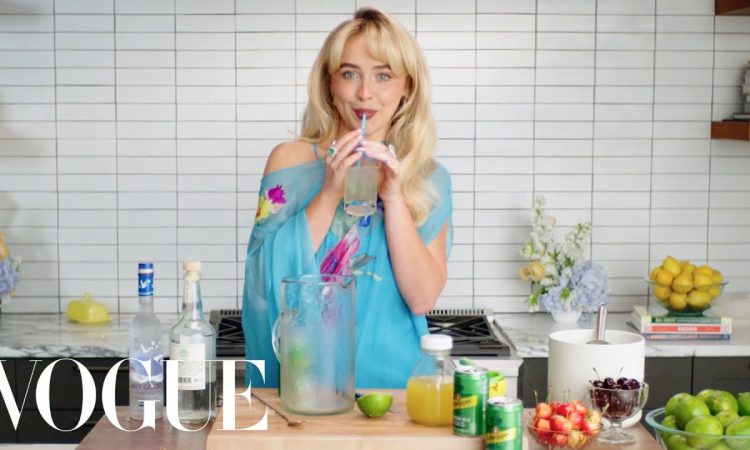 Sabrina Carpenter Makes Her Mom’s Dip | Now Serving | Vogue
