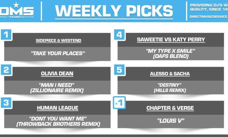DMS TOP 5 PICKS OF THE WEEK 12-8-2025