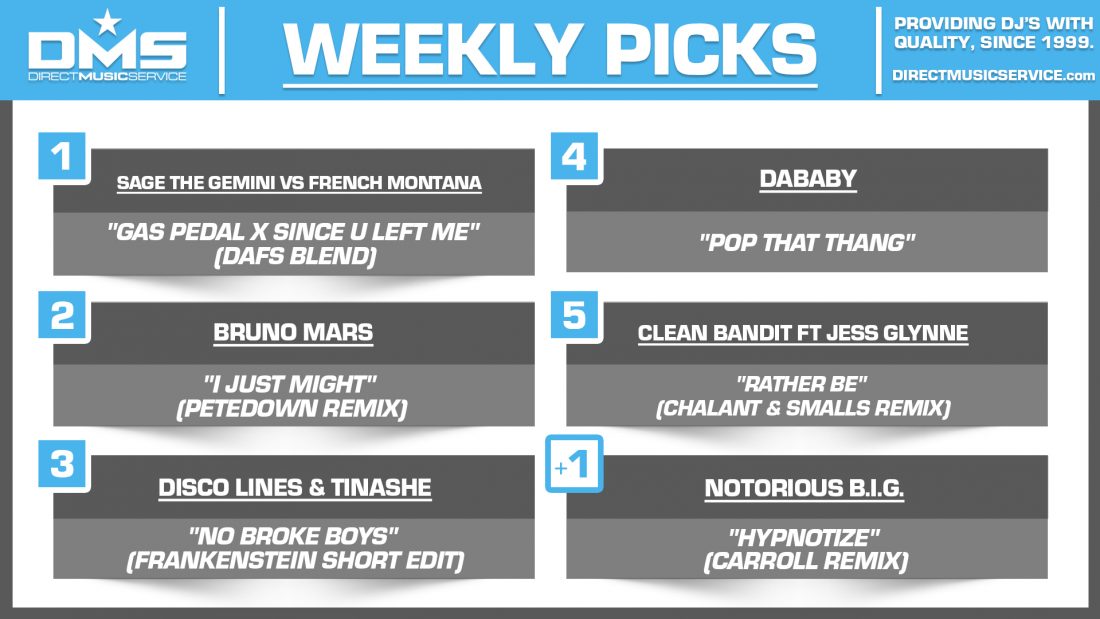 DMS Picks Of The Week | 1-19-26