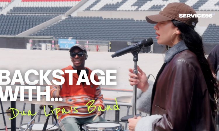 We Went Backstage with Dua Lipa’s Band on the Radical Optimism Tour…