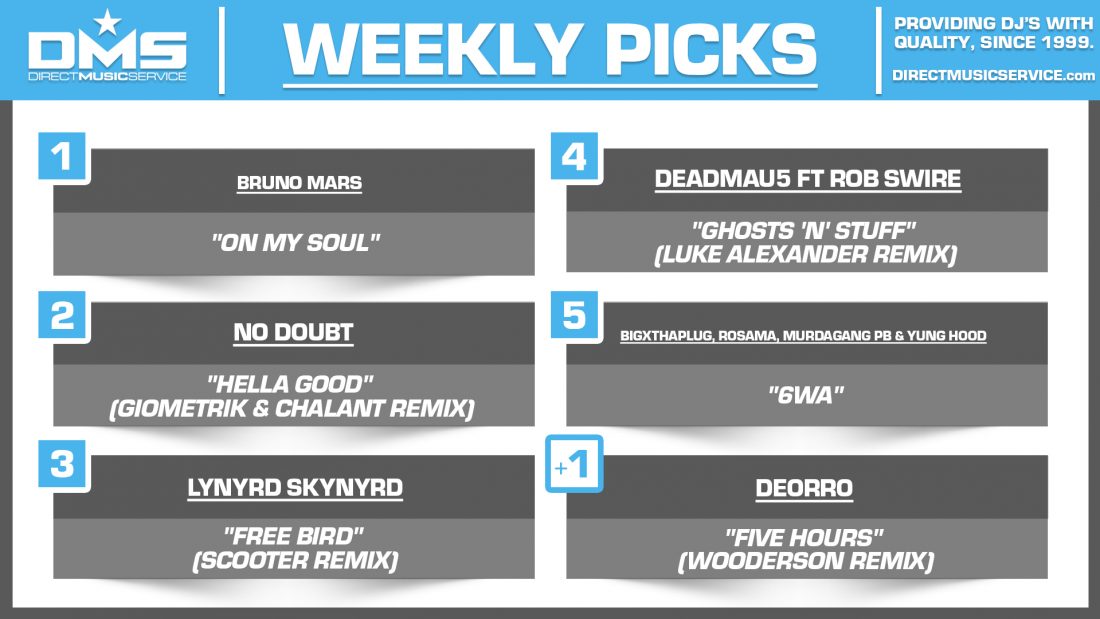 DMS Picks Of The Week | 3-2-26
