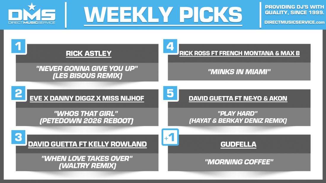 DMS Picks Of The Week | 3-23-26