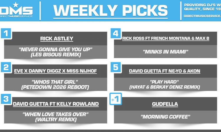 DMS Picks Of The Week | 3-23-26