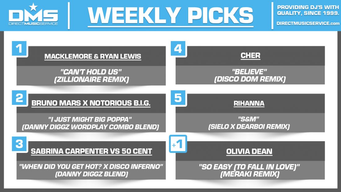 DMS Picks Of The Week | 3-9-26