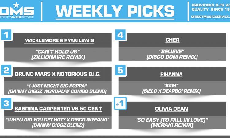 DMS Picks Of The Week | 3-9-26