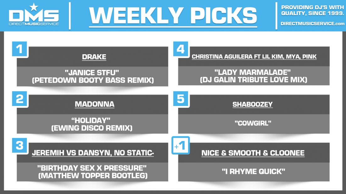 DMS Picks Of The Week | 6-8-26